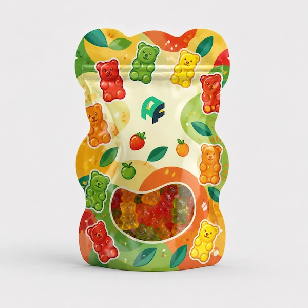 Custom Printed 4x6 x2 ” Mylar Bags (1/4 oz)